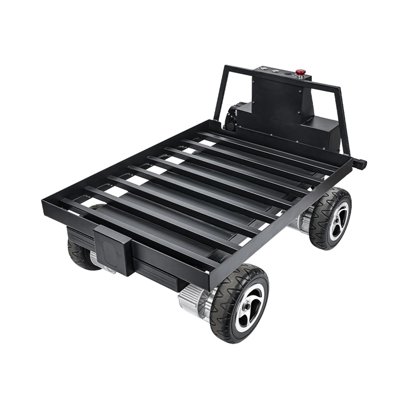 Indoor Robot Platform Automatic Following Transport Robot with Four-Wheel Differential Drive