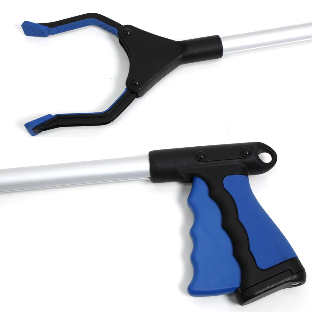 Алюминиевый складной мусорщик 82 см для сбора отходов