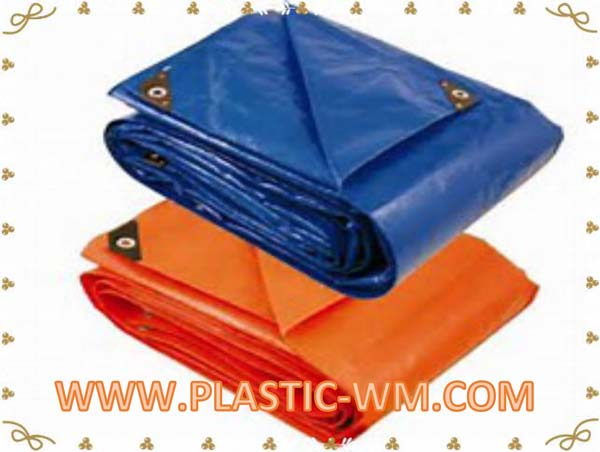 150GSM 3000# Waterproof Blue Sheet Tarpaulin PE Tarp