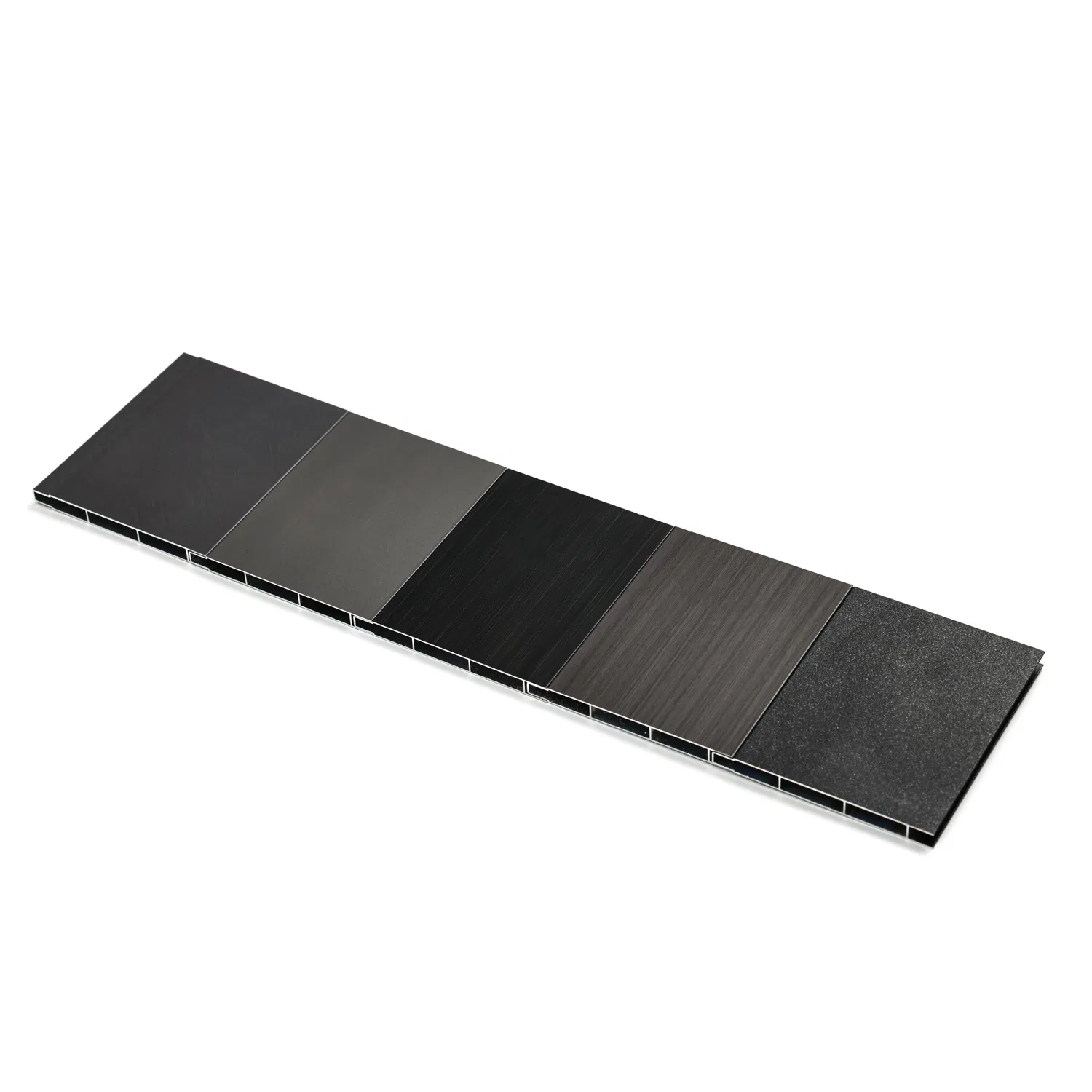Customized Powder Coated Wood Grain Aluminium Extrusion Profiles for Windows and Doors