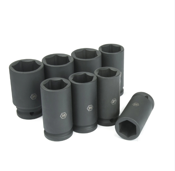 Набор ударных головок 1'' 7PCS Deep Wall