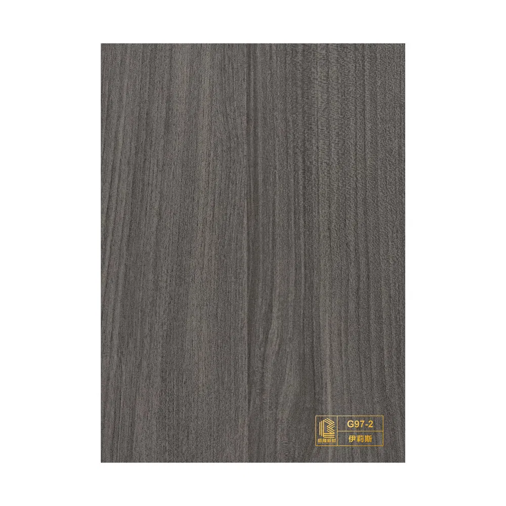 Waterproof Pollution-Free Construction PVC Wood Grain PVC Decorative Film for Wall Surfaces