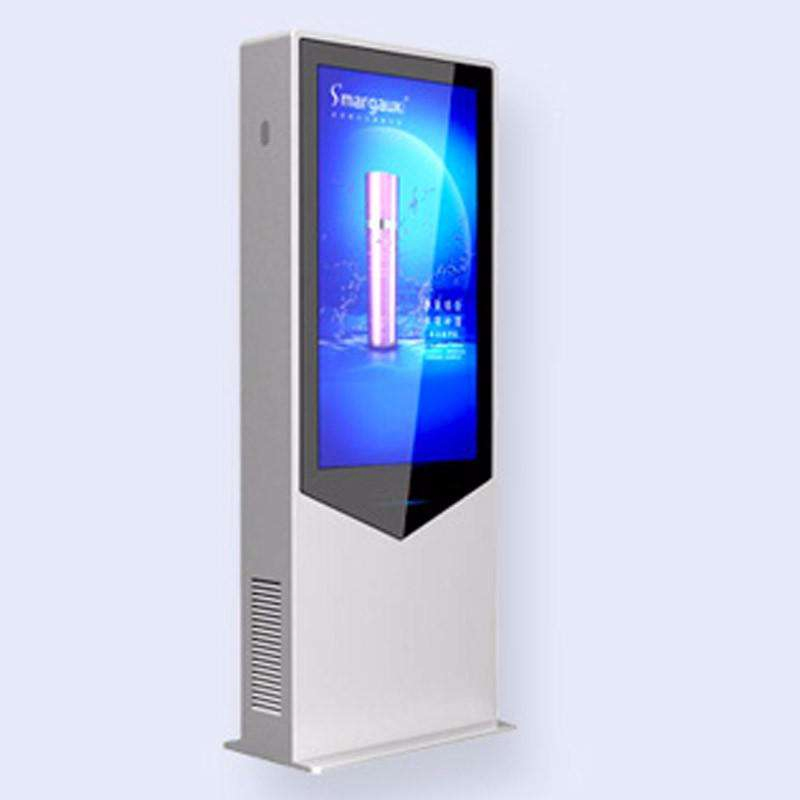 High Brightness Anti-Theft 50 Inch Touch Screen Freestanding LCD Kiosk Monitor Outdoor Digital Signage Price