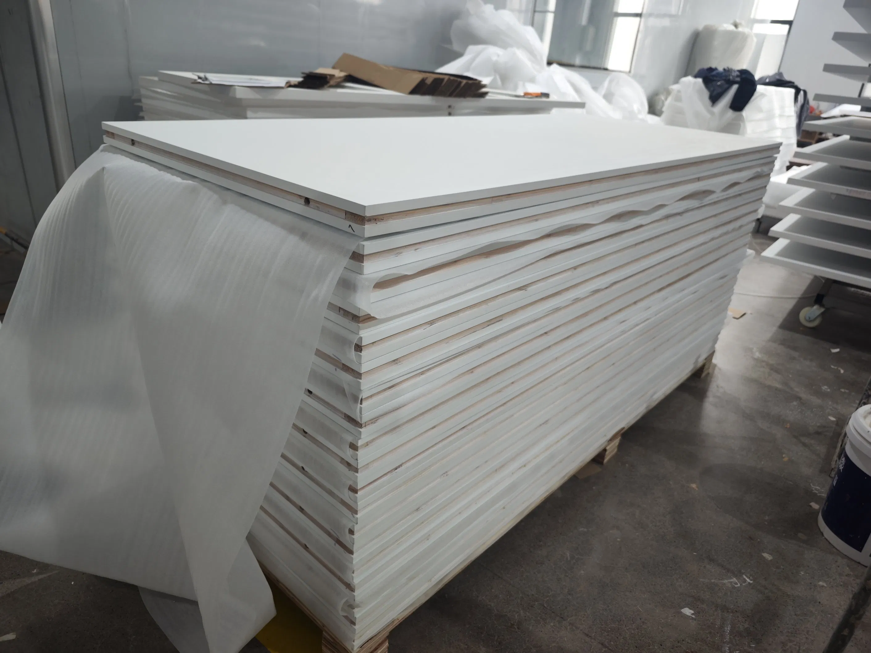 Factory Directly Sale 30min Fire Rated Flush Wood Door for Hotel