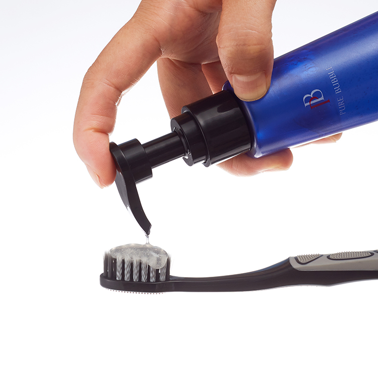 Custom Logo Premium Free Fluoride Hyaluronic Acid Probiotic Pump Toothpaste for Fresh Breath Teeth Whitening