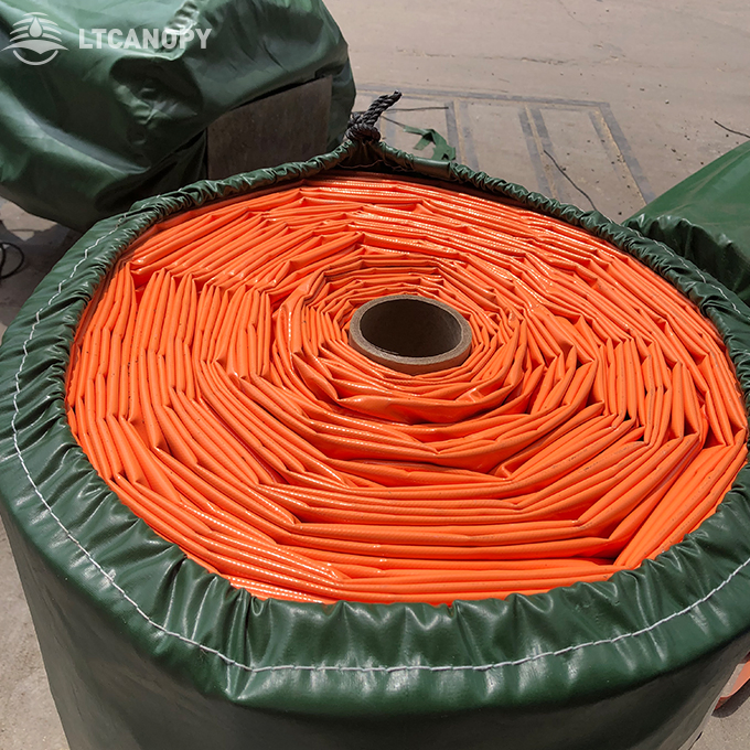 Litong PVC Water Hose Flooding Barrier Flood Prevention and Explosion-Proof Layflat High-Pressure Emergency Hose