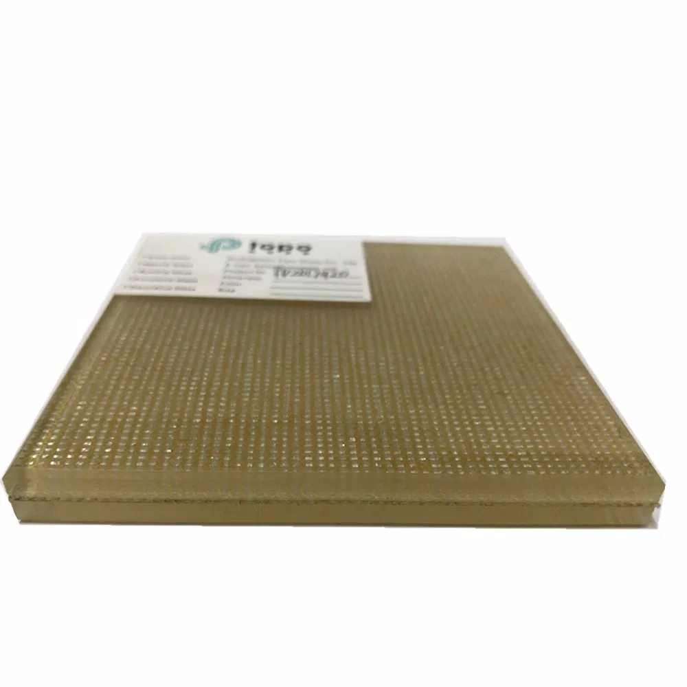 Guangzhou Ultra Clear Laminated Wire Mesh Glass (PLW-TP)