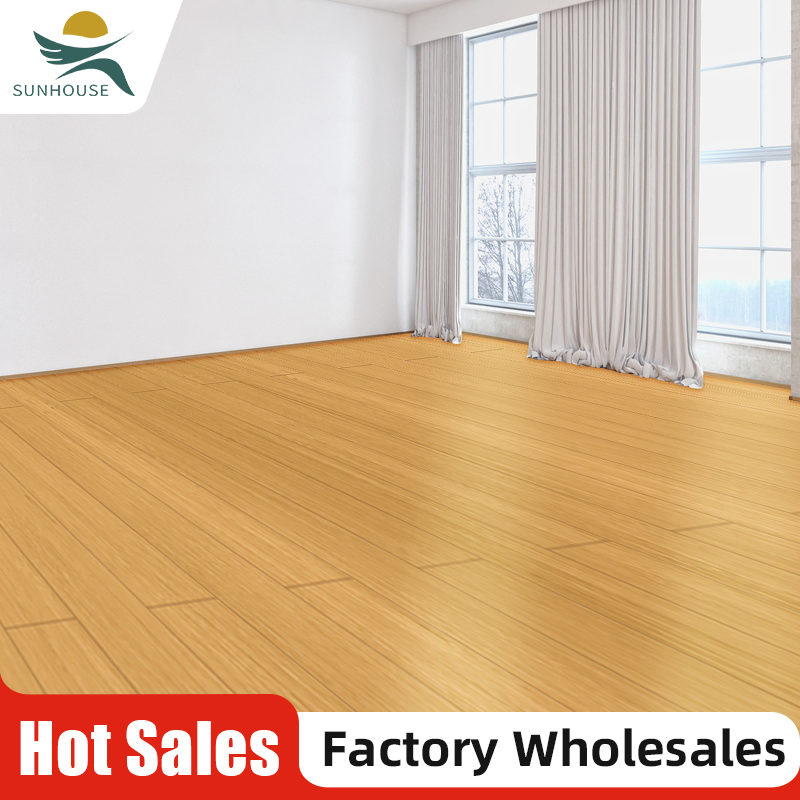 Паркетная доска из карбонизированного бамбука HDF высокой плотности