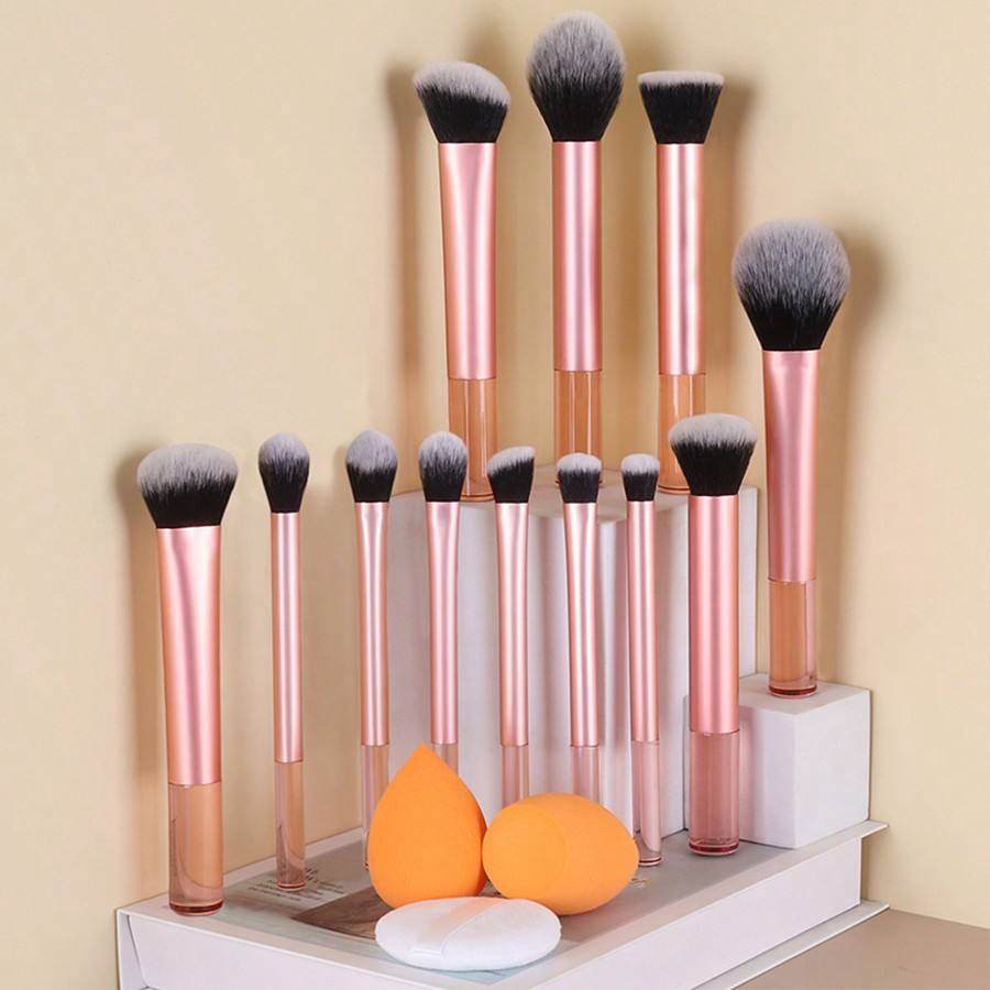 Professional Large Combo Eyeshadow Blush Beauty Cosmetic Makeup Brushes Set