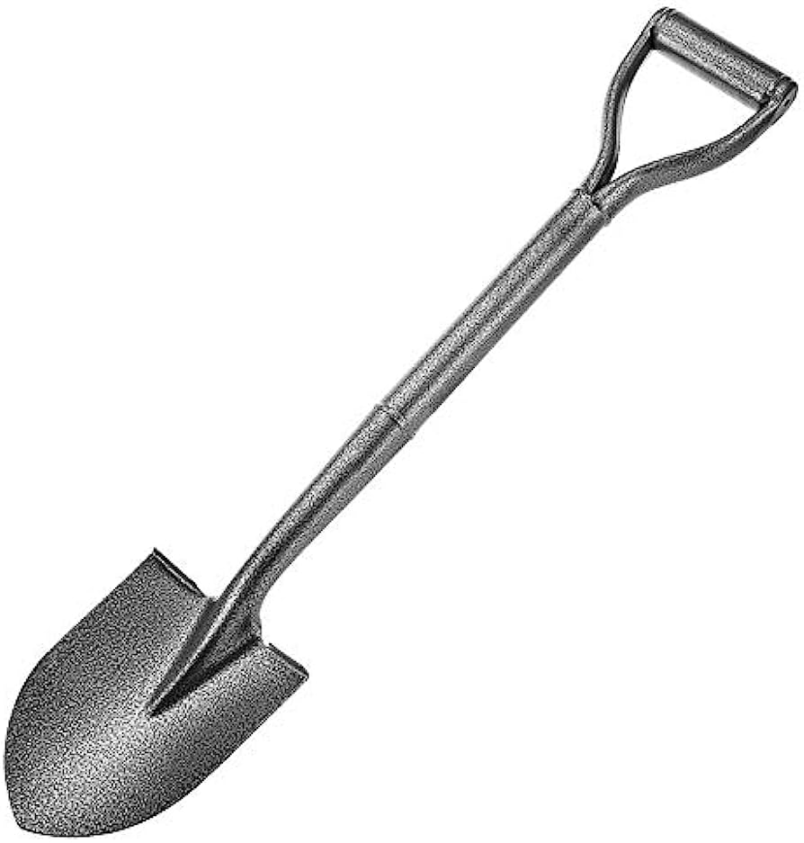 Welded Steel Handle Shovel Square Steel Shovel Metal Shovel