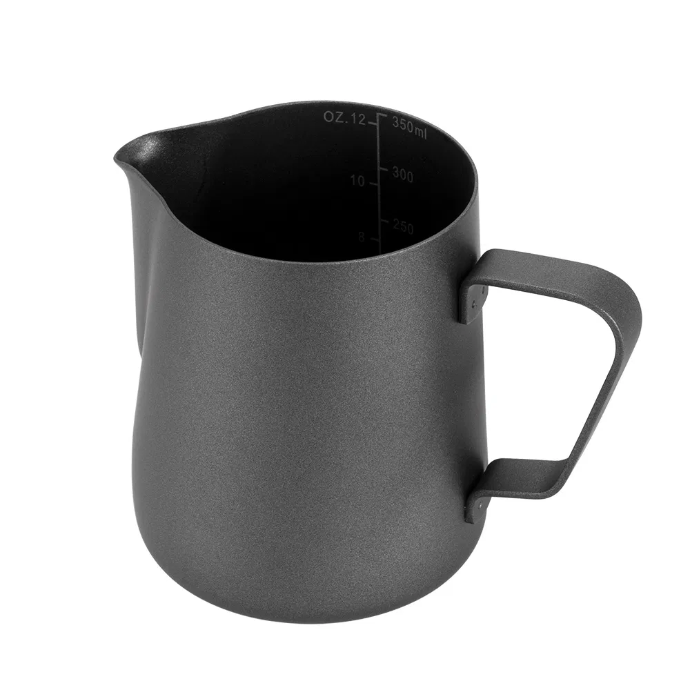 Stainless Steel 304 Milk Pitcher for Hotel & Restaurant for Teflon Coating with Volumetric Scale