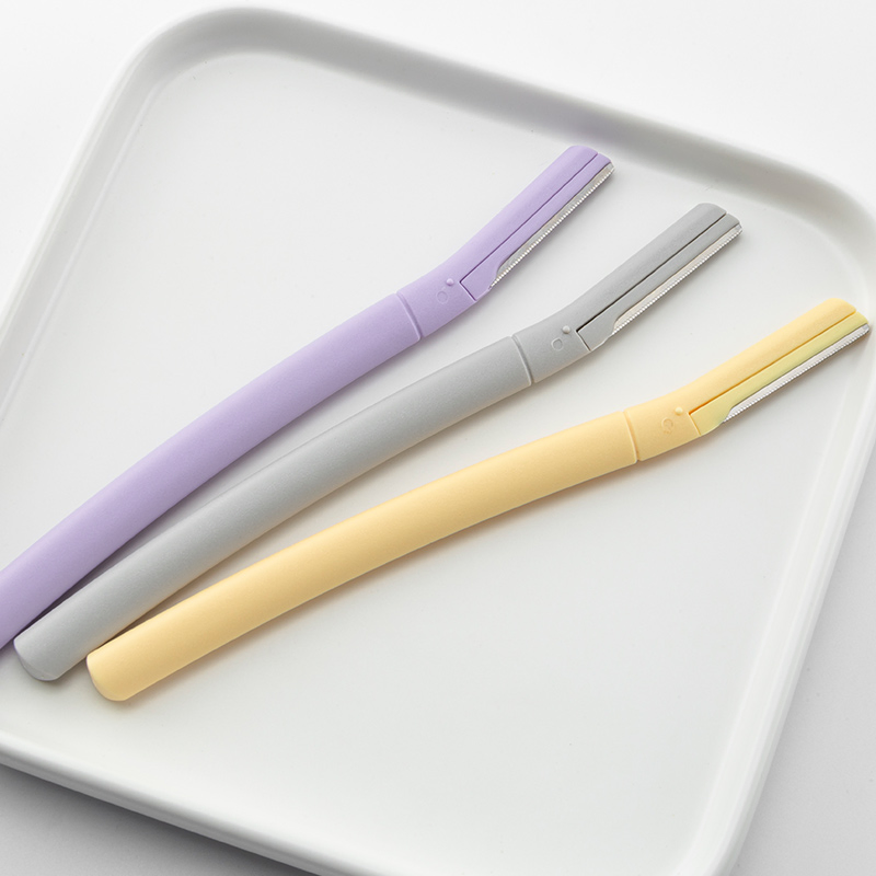 Hot Selling Private Label Makeup Tool Women Facial Eyebrow Razors Pack