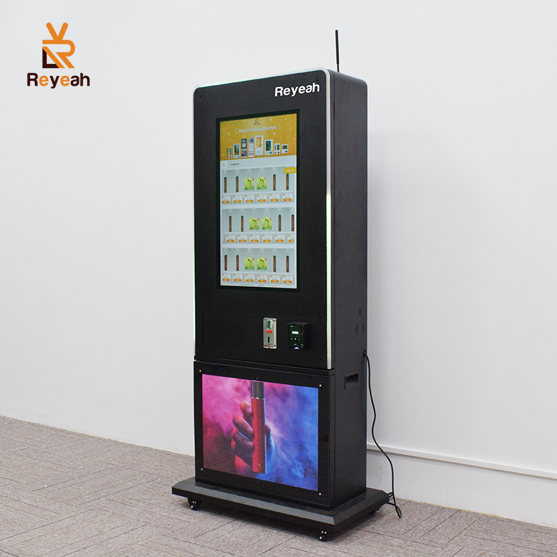 32 Inch LCD Touch Screen OEM ID Card Reader Tabacco Cigarette Vapes Vending Machine with Age Verification