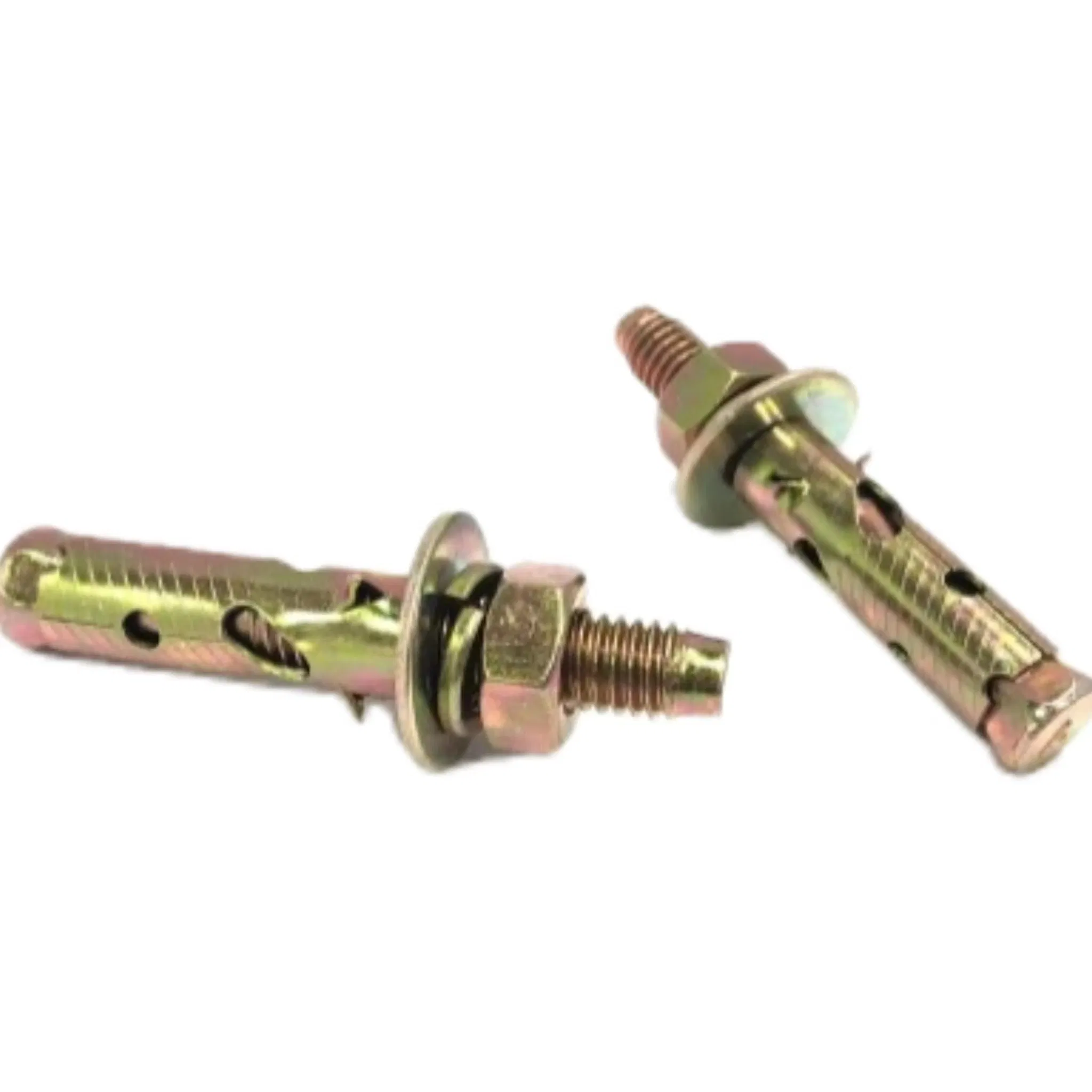 Анкерный болт распорный M8*60 с желтым цинковым покрытием