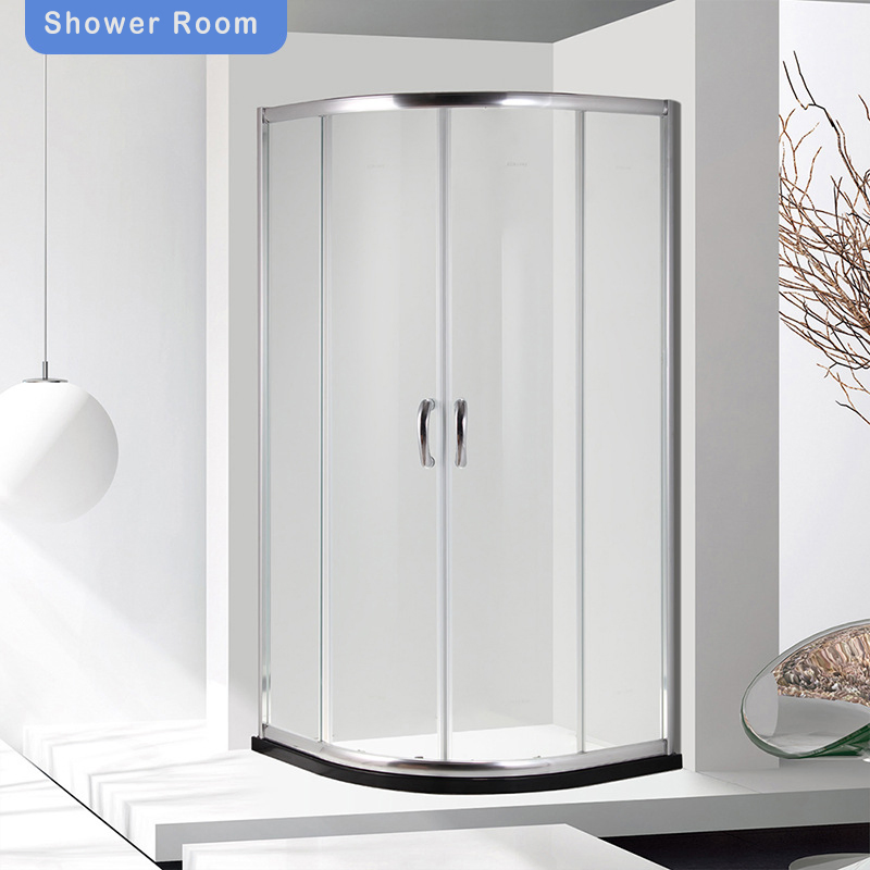 Sector Bathroom Shower Cabin Door Aviation Aluminum Alloy Shower Room