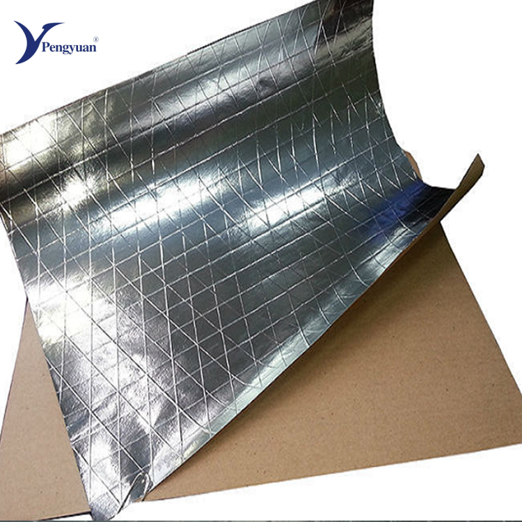Reinforced Aluminium Foil Scrim Kraft Facing Paper for Laminated Rock Wool Duct Insulation