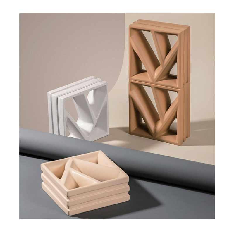 Hollow Wall Brick for Building Salon Interior Decoration Bricks Constructor 3D Partition Workstation