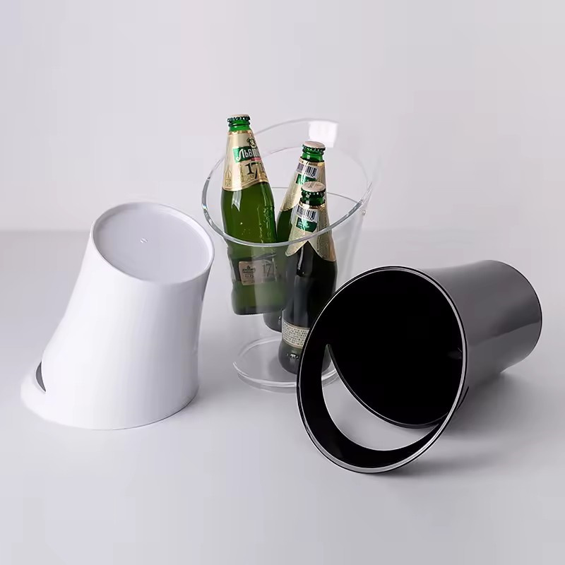 5L 6.5L Food Grade Acrylic LED Ice Bucket