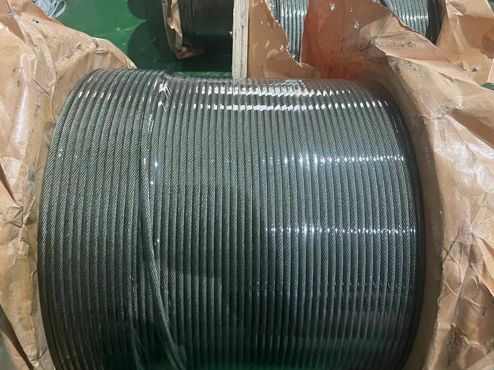 Стальной трос неоцинкованный премиум для тяжелых нагрузок