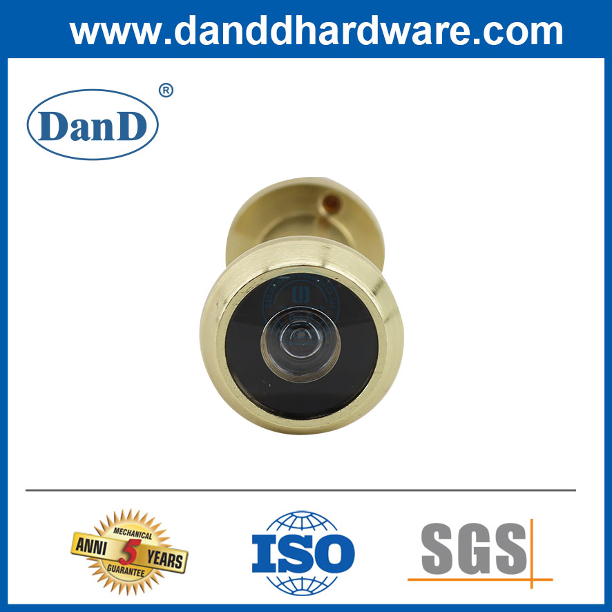 Golden Door Peephole Custom Door Eye Viewer Spy Hole for Front Doors