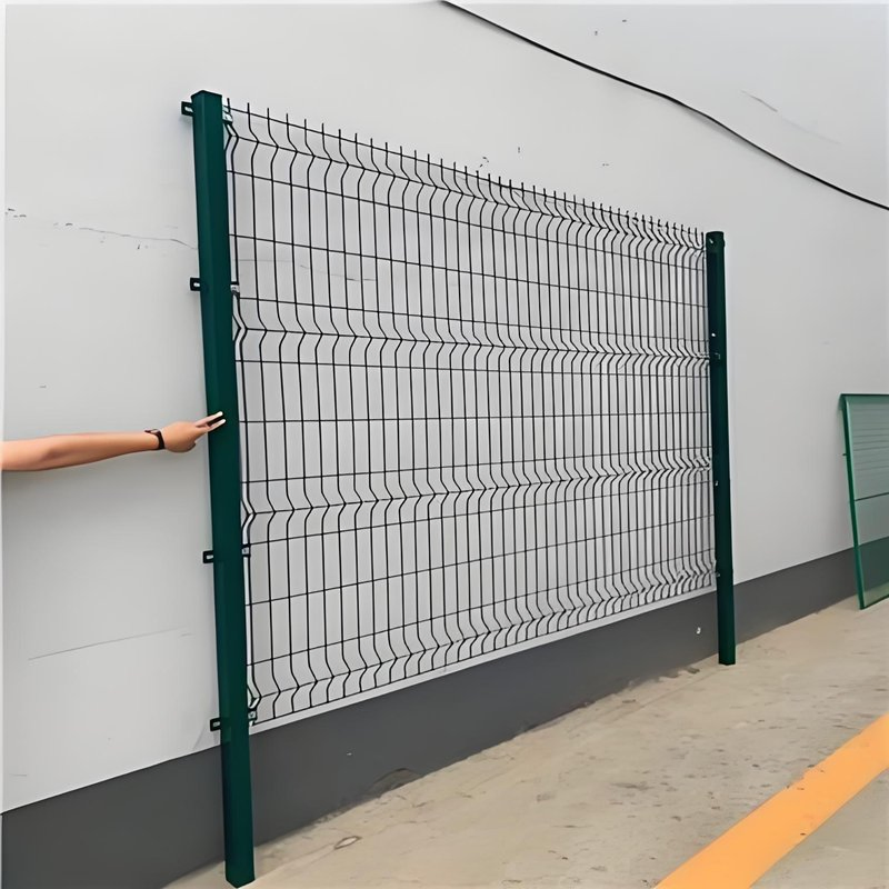 Durable 3D Curvy Welded Fence Road Safety Guardrail System