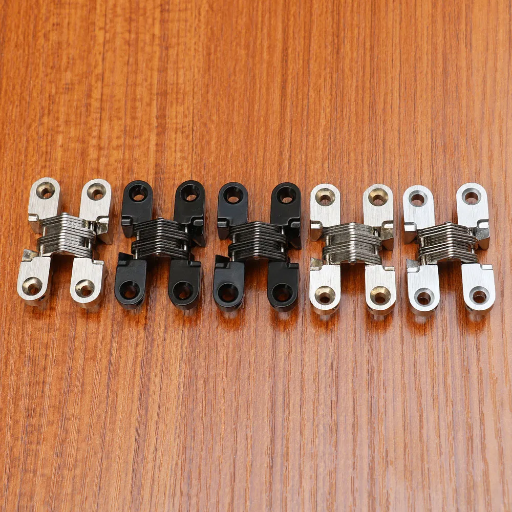 Excellent Quality 180 Degree Zinc Alloy Reliable Industrial Machines Invisible Door Hinge