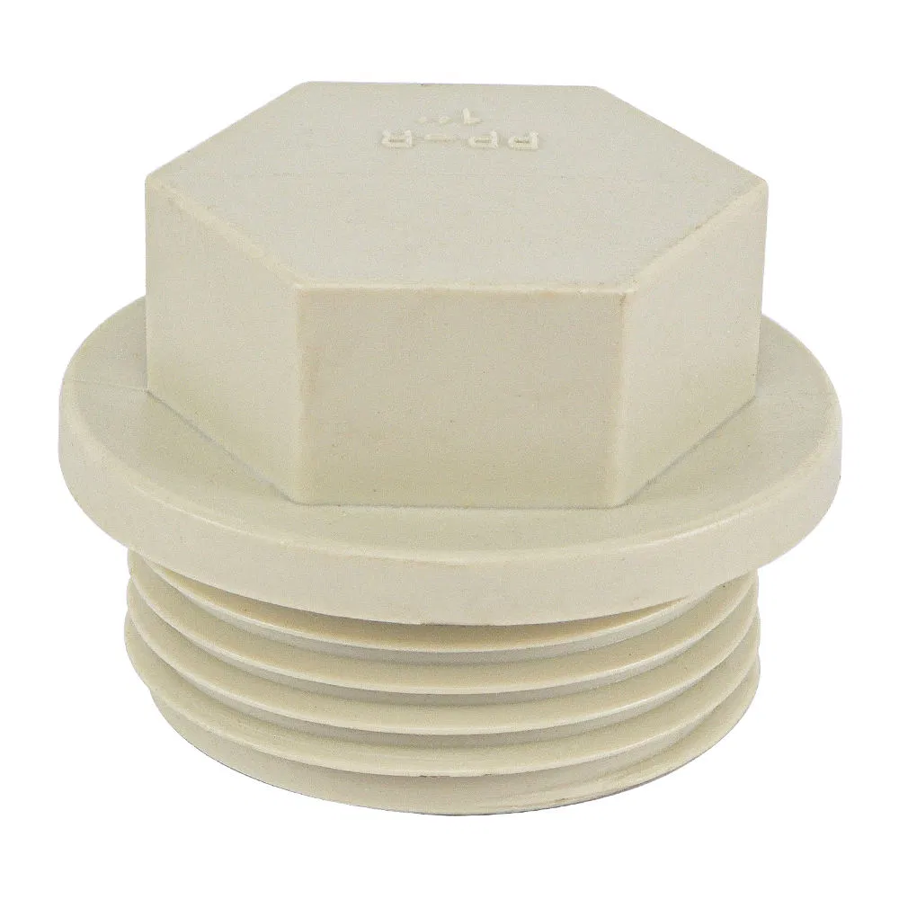 PPR Pipe Plug Plastic Fitting