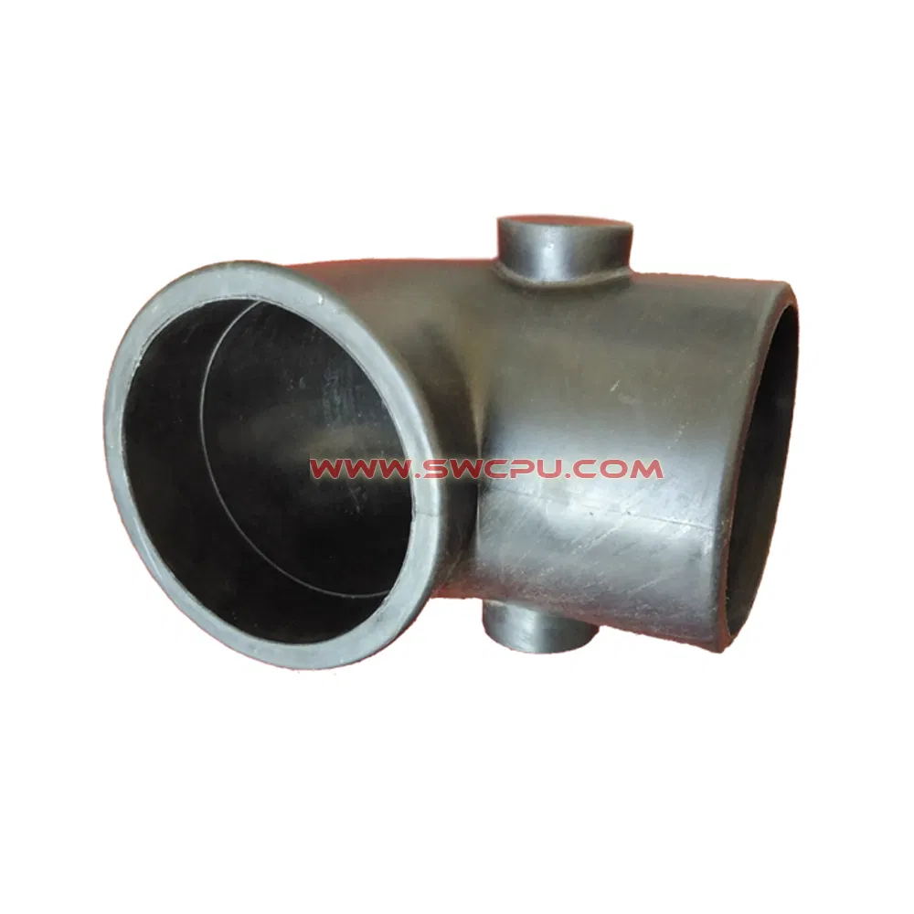 Custom PTFE Plastic Pipe Connector Fittings / Nylon Hose Reducing Nipple