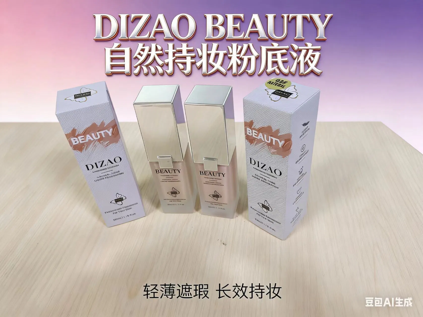 Dizao Long-Lasting Hydration Natural Nude Liquid Foundation