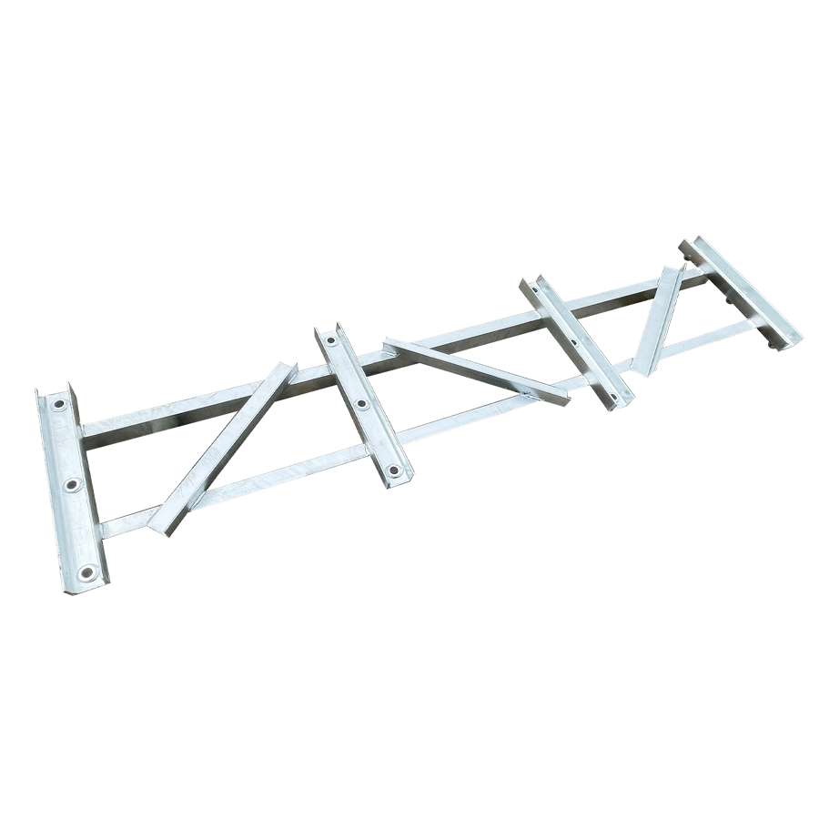 Innovative Adjustable Sturdy Horizontal Frame for Bailey Bridge