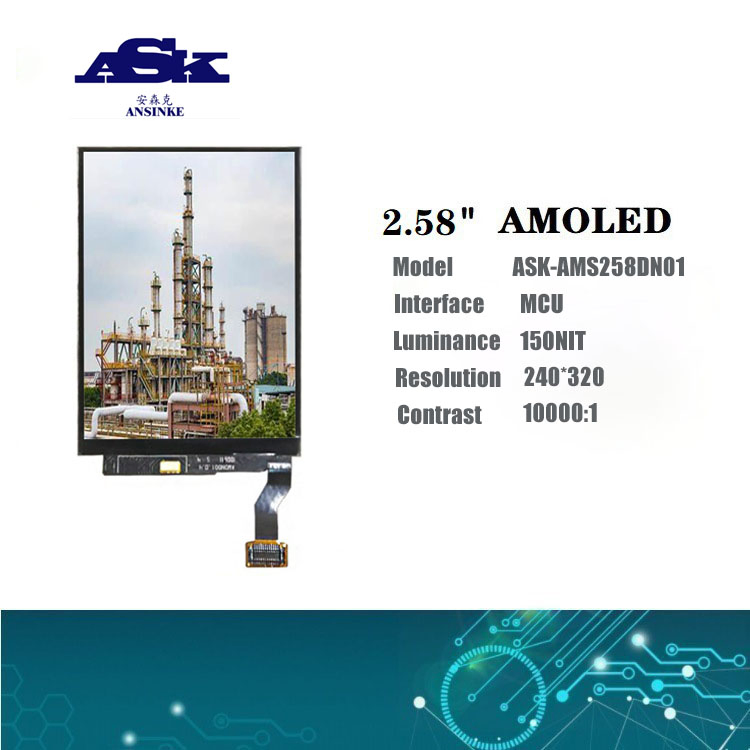 TFT LCD модуль 2.58 дюйма, высокое разрешение