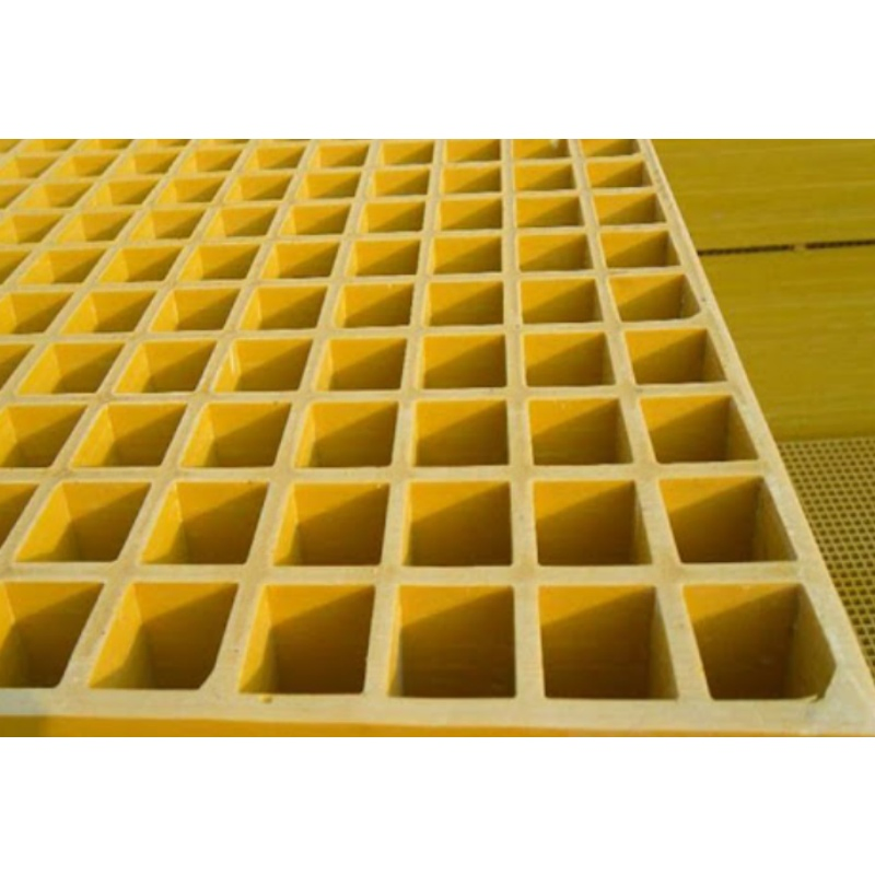 FRP Moulded Grating Smooth Surface Fiberglass Grating