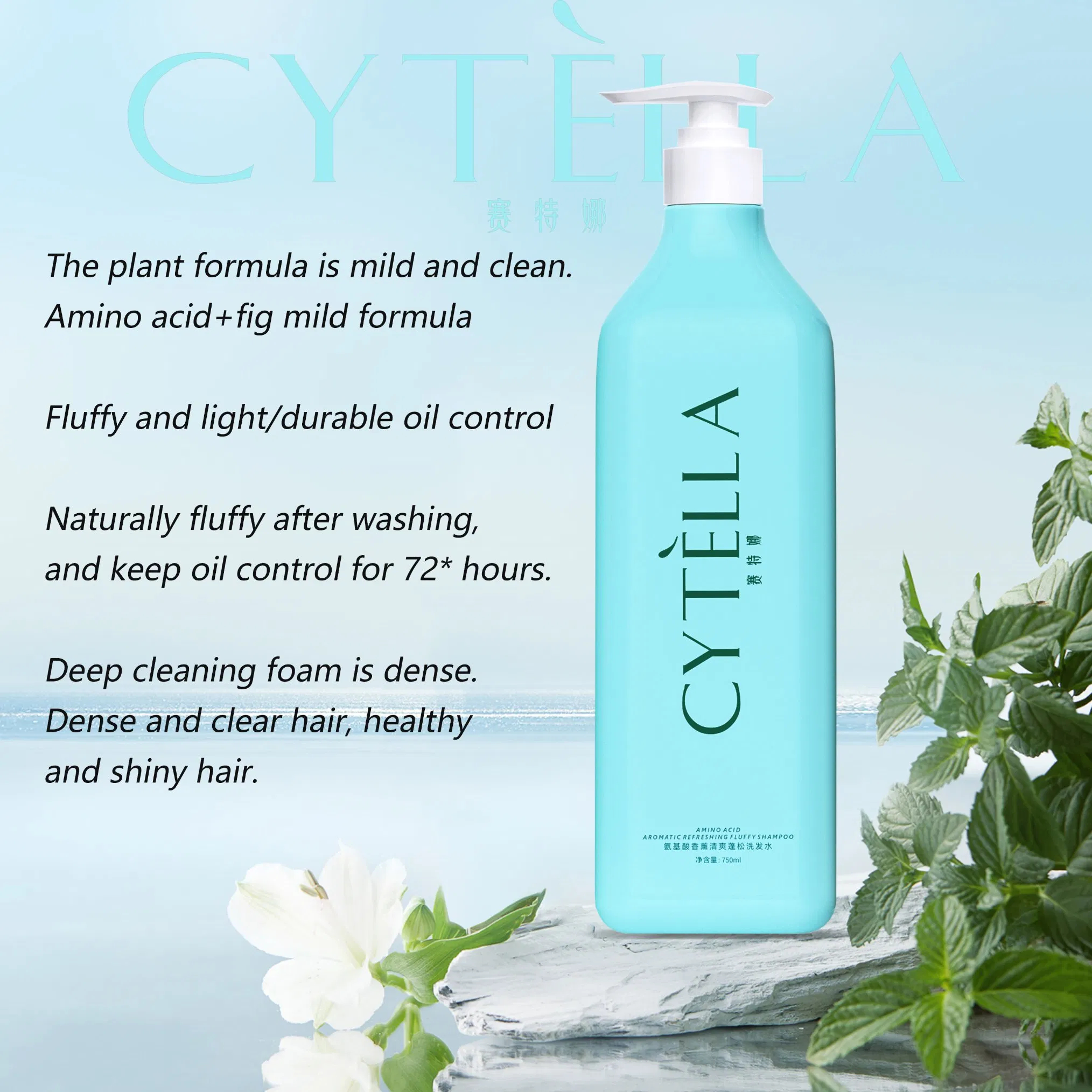 Amino Acid Control Oil Scalp pH Fresh Shampoo