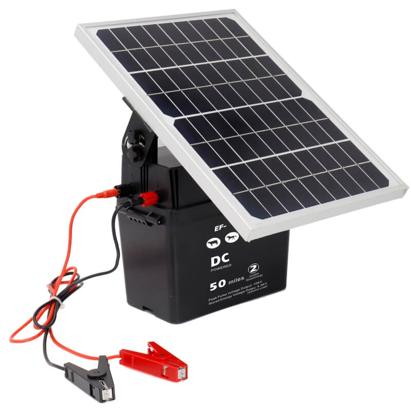 High Voltage Farm Energizer Fencing Solar Power Electric Fence Energizer