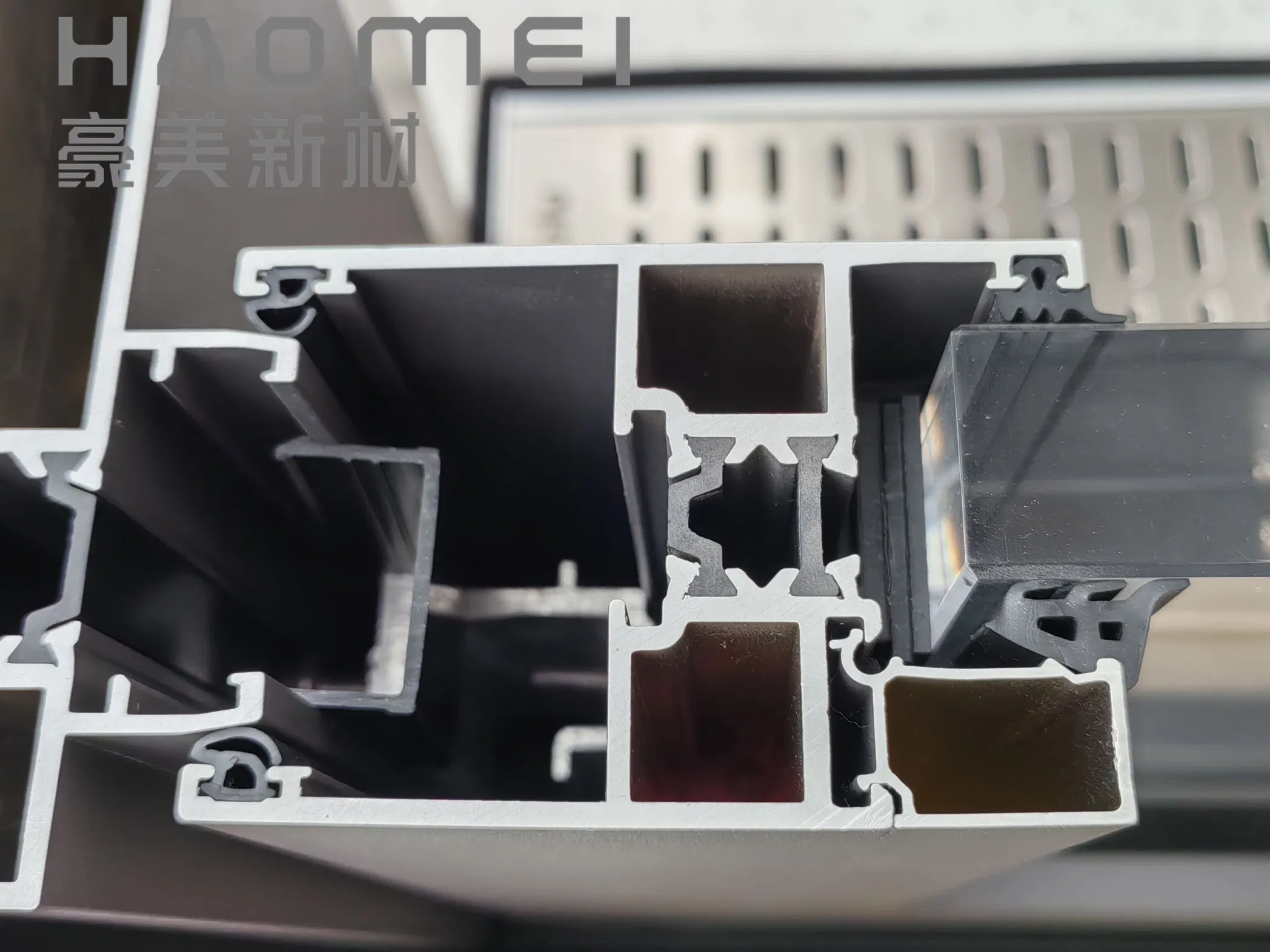 Factory Direct Supply Curtain Wall Section for Office Building