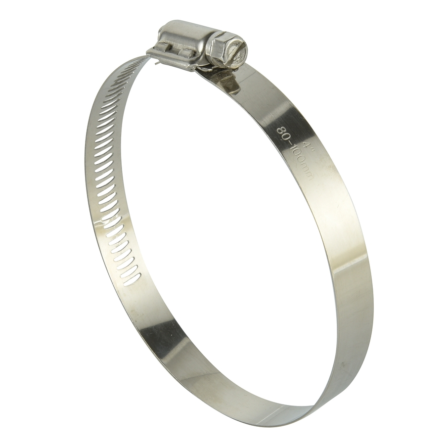 China Manufacturing Power Gear Hose Pipe Throat Clamp for Cooling Systems