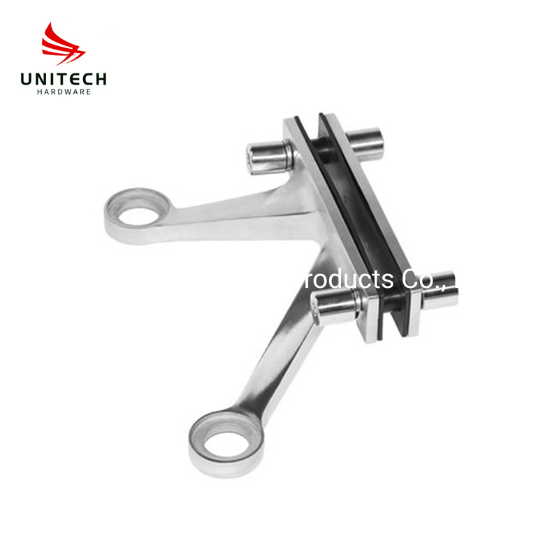 Stainless Steel K Shape Fix Glass Curtain Wall Glass Connector Fitting Spider