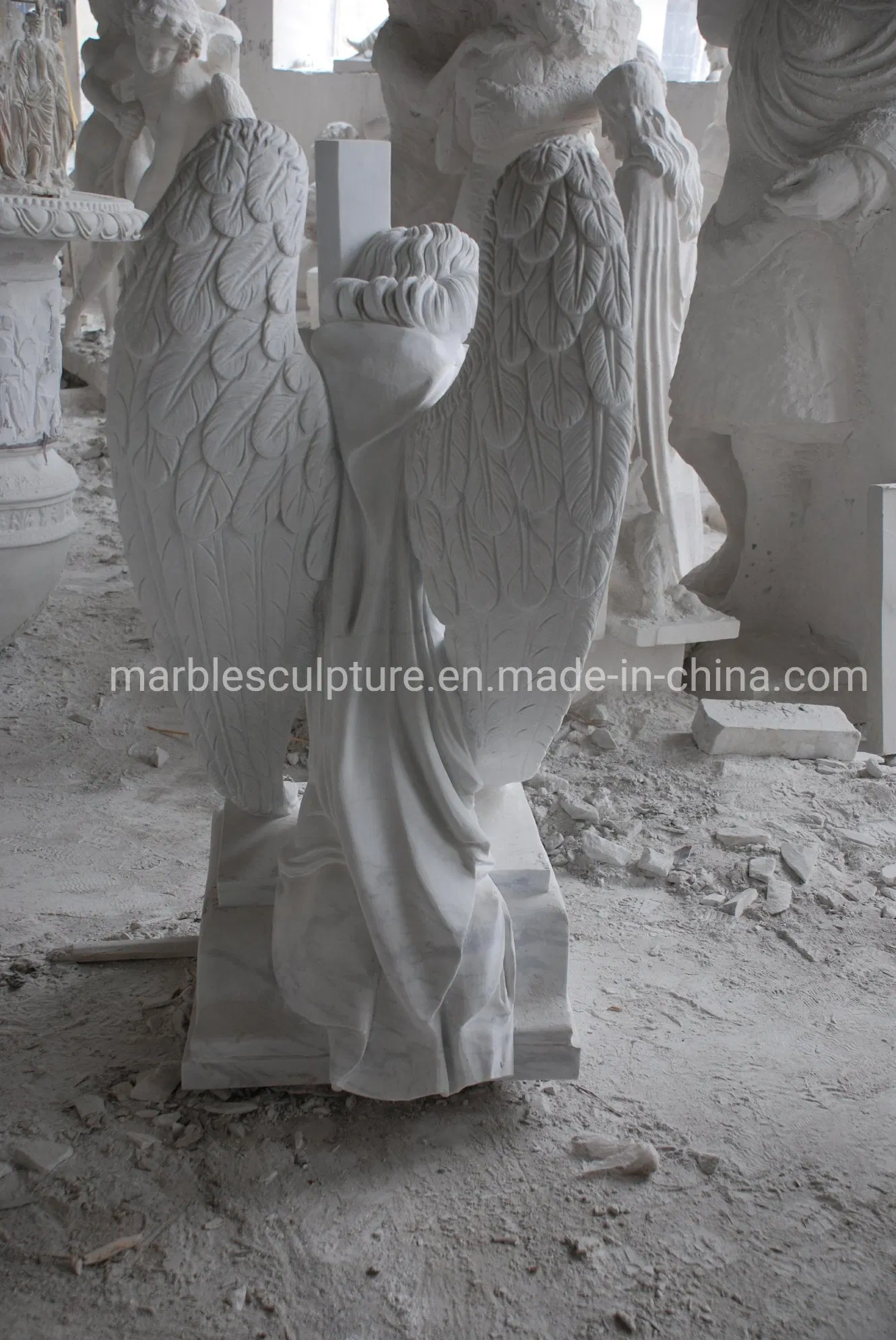 Headstone Tombstone Statue Memorial Granite Memorial Cheap Price Granite Stone for Monument Gravestone (Mem-025)