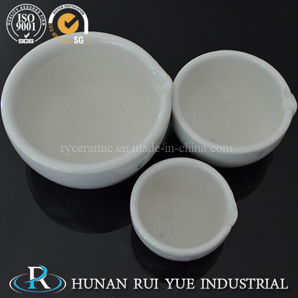 Фарфоровая ступка и пестик из оксида алюминия