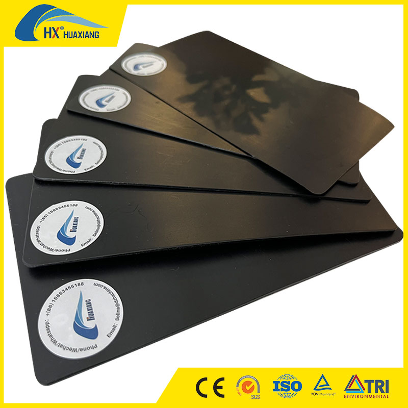 Geomembrane HDPE 1.5 mm Membrane for Reservoir Liners Factory Price 2.0mm Mines, Landfill, Agriculture, Fish Pond