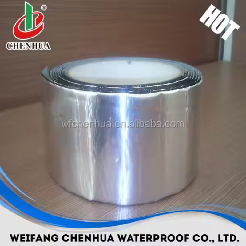 Fire Retardant Aluminum Backed Bitumen Tape for Electrical Wiring and Marine Grade Bitumen Tape for Boat Hulls