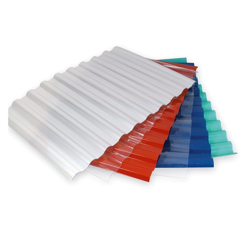 Colorful FRP Fiberglass Roof Tile Reinforced Plastic Translucent Corrugated Sunlight Roofing Sheet