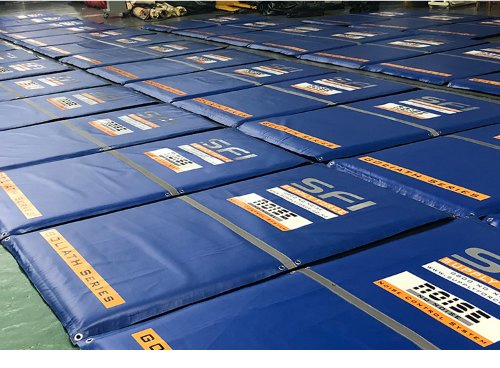 Portable Temporary Fencing Noise Barrier Acoustic Blankets Construction Site Sound Barrier Dampening Factory