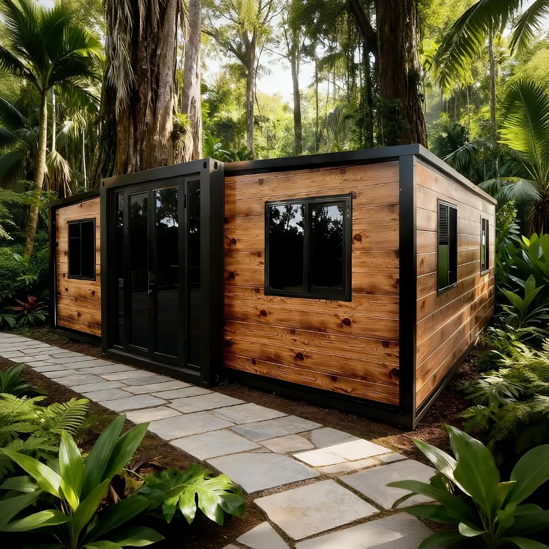 Customized Luxury Prefab Modular Prefabricated Tiny Office Expandable Container House