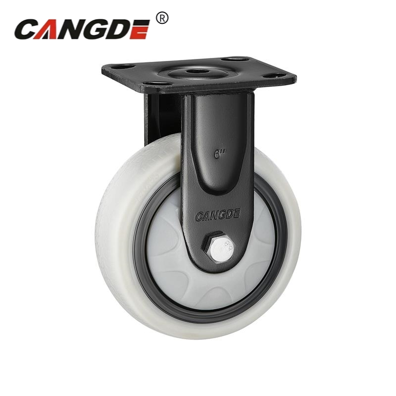 Industrial Hand Trolley Wheels PP Heavy Duty Caster Wheels Rubber Wheels Price