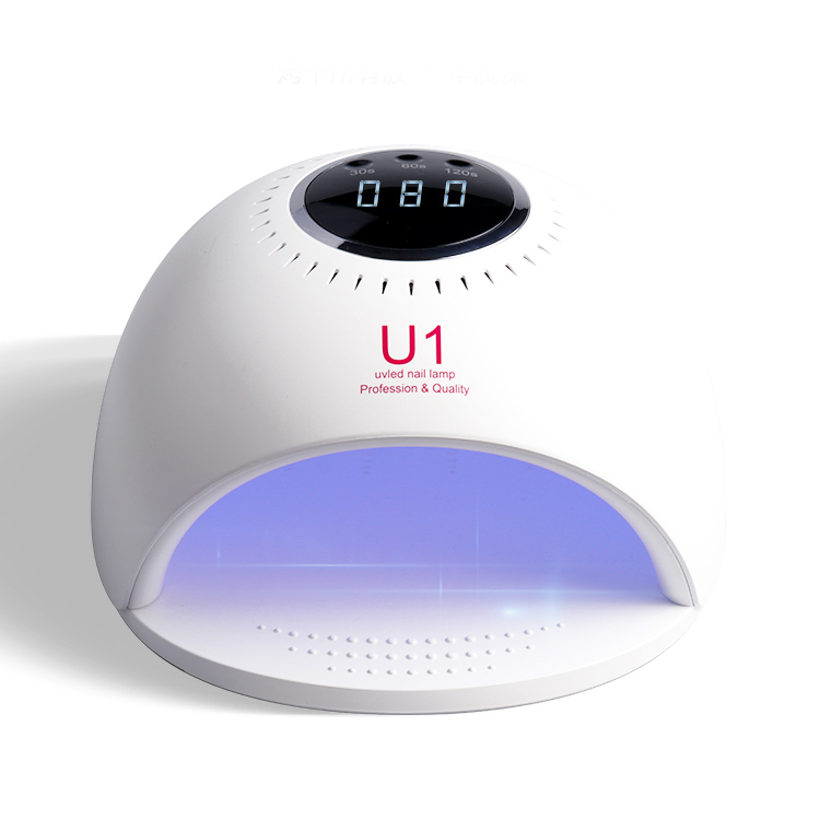 84W White Nail Lamp Dryer Curing Nails Gel Polish Light with Automatic Sensor