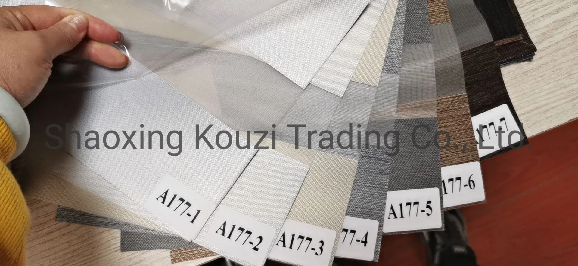 New Design 50-100%Blackout Sunblock Zebra Blinds Fabric