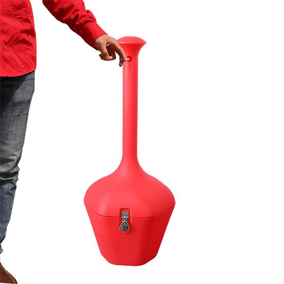 2 Gal/8lsysbel Cigarette Butts Receptacle, Grey (CBR8102)