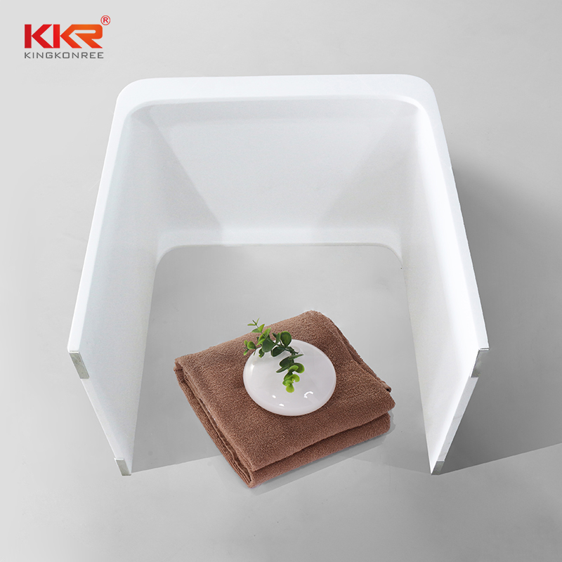 Табурет для ванной из искусственного камня