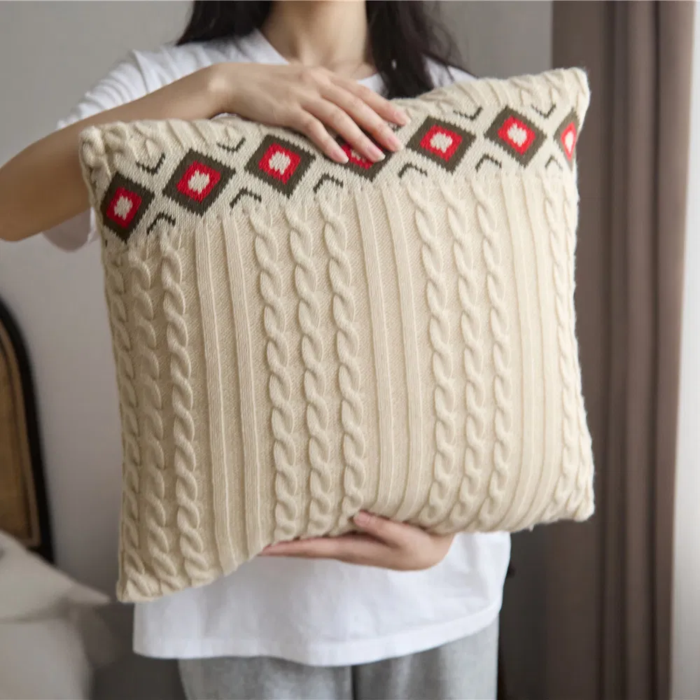 Wholesale Home Decoration Latest Design Cushion Cover Decorative Pillow Custom Pillow Case